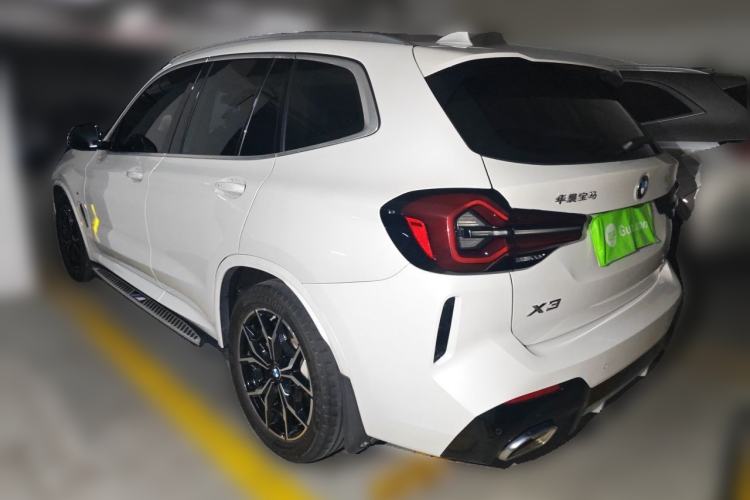 Used BMW X3 2022 xDrive25i M Sport Package Rear Left 45 Deg