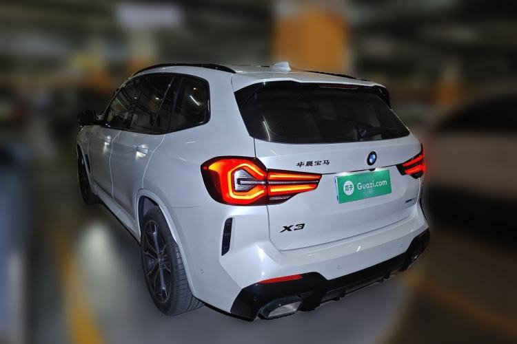 Used BMW X3 2022 Facelift xDrive30i Luxury Edition M Night Edition Package Rear Left 45 Deg