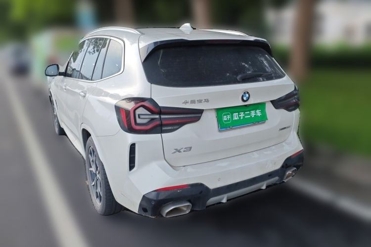Used BMW X3 2022 xDrive25i M Sport Package Rear Left 45 Deg