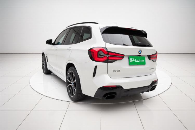 Used BMW X3 2022 xDrive30i Luxury Model M Night Sky Package Rear Left 45 Deg