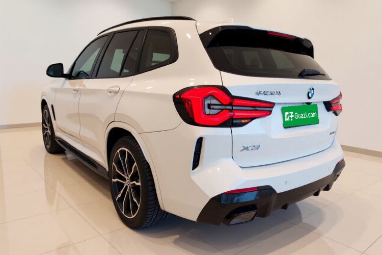 Used BMW X3 2022 xDrive30i Luxury Model M Night Sky Package Rear Left 45 Deg