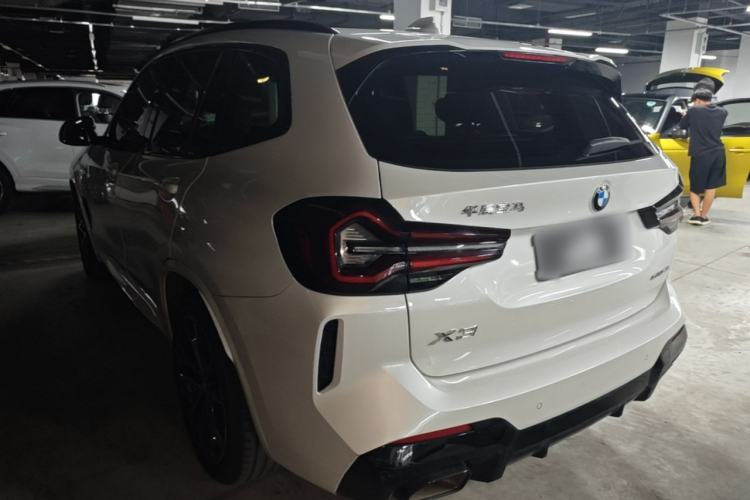 Used BMW X3 2022 xDrive30i Luxury Model M Night Sky Package Rear Left 45 Deg
