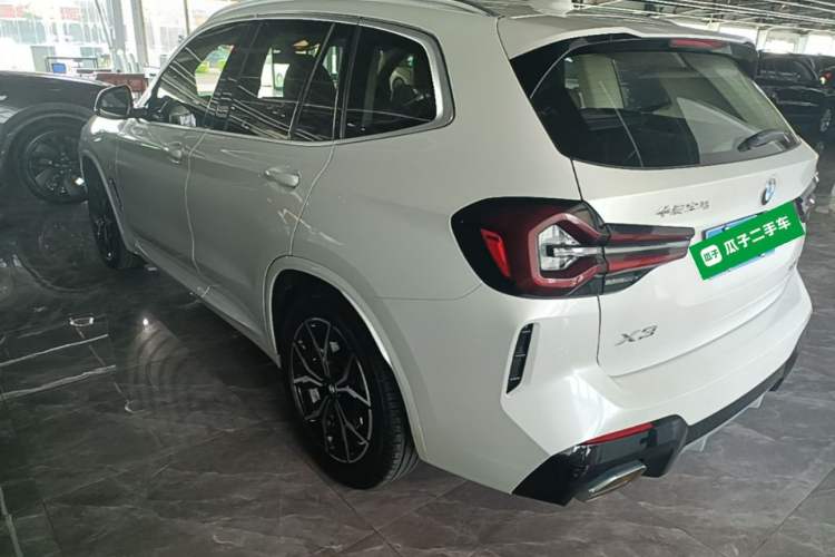 Used BMW X3 2022 xDrive25i M Sport Package Rear Left 45 Deg