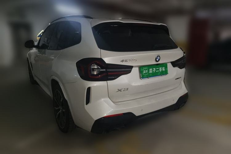 Used BMW X3 2022 Facelift xDrive30i Luxury Edition M Night Edition Package Rear Left 45 Deg