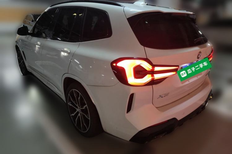 Used BMW X3 2022 xDrive30i Luxury Model M Night Sky Package Rear Left 45 Deg