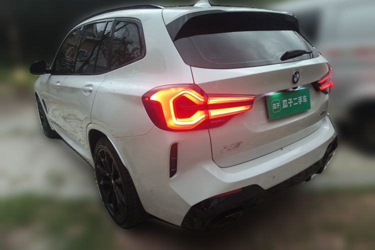 Used BMW X3 2022 Facelift xDrive30i Luxury Edition M Night Edition Package Rear Left 45 Deg
