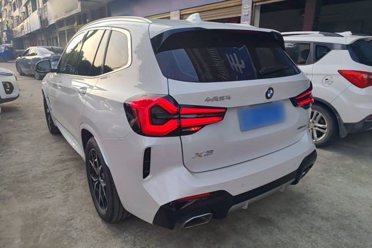 Used BMW X3 2022 xDrive25i M Sport Package Rear Left 45 Deg