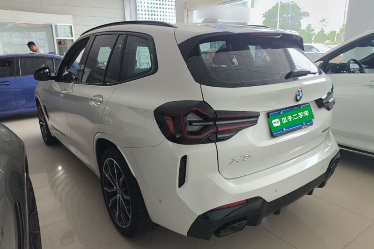 Used BMW X3 2022 Second Facelift xDrive30i Leading Edition M Night Sky Package Rear Left 45 Deg
