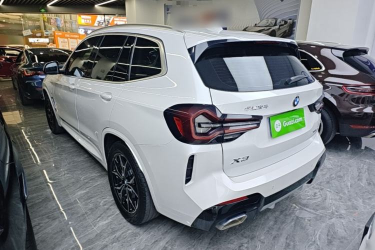 Used BMW X3 2022 xDrive25i M Sport Package Rear Left 45 Deg