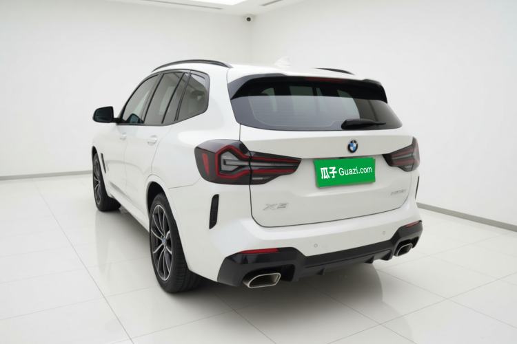 Used BMW X3 2022 xDrive30i Luxury Model M Night Sky Package Rear Left 45 Deg