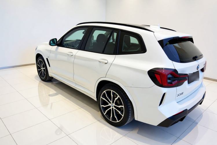 Used BMW X3 2022 xDrive30i Luxury Model M Night Sky Package Rear Left 45 Deg