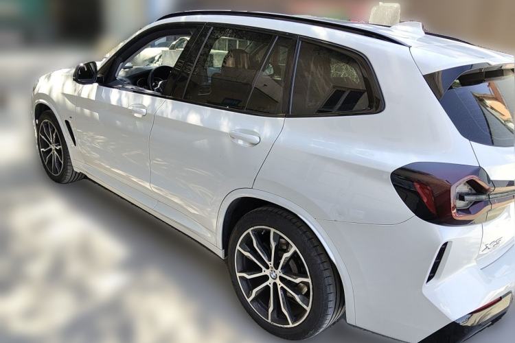 Used BMW X3 2022 xDrive30i Luxury Model M Night Sky Package Rear Left 45 Deg
