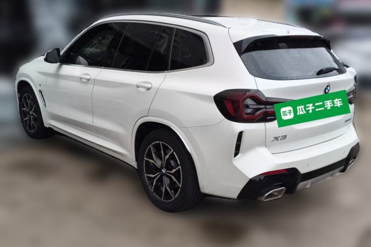 Used BMW X3 2022 Restyled xDrive25i M Sport Package Rear Left 45 Deg