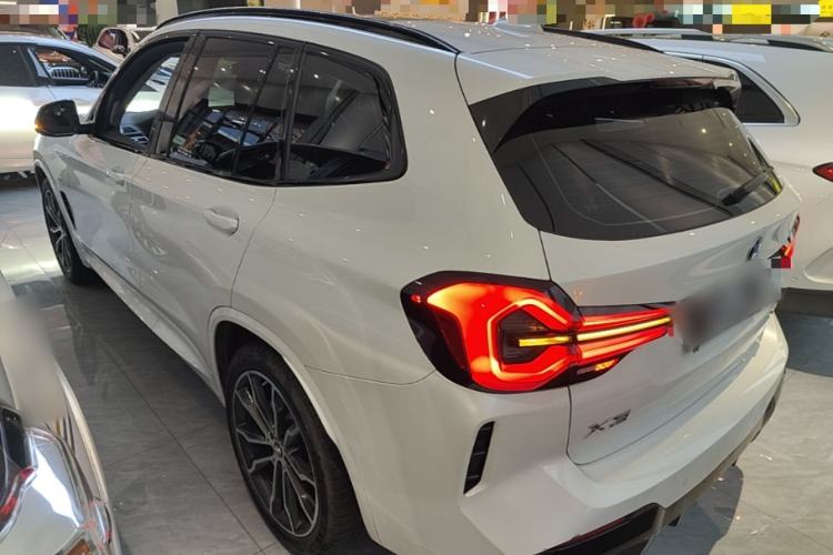 Used BMW X3 2022 xDrive30i Luxury Model M Night Sky Package Rear Left 45 Deg