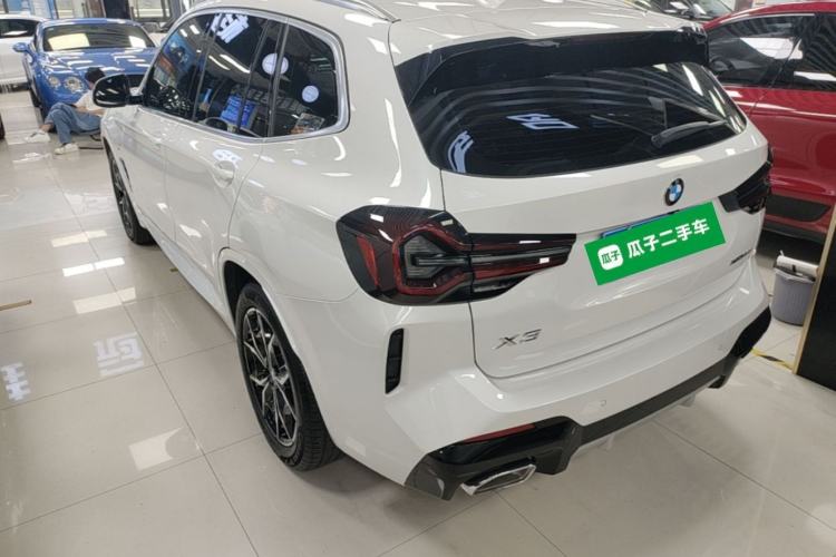 Used BMW X3 2022 xDrive25i M Sport Package Rear Left 45 Deg