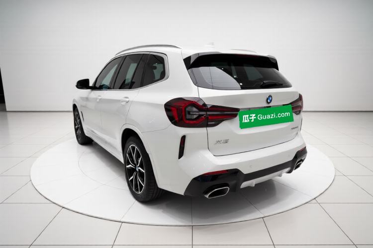 Used BMW X3 2022 Restyled xDrive25i M Sport Package Rear Left 45 Deg