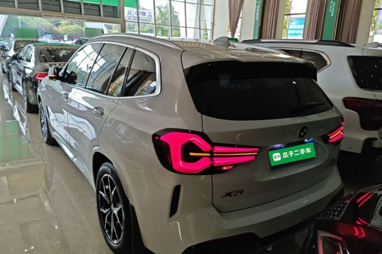 Used BMW X3 2022 xDrive25i M Sport Package Rear Left 45 Deg
