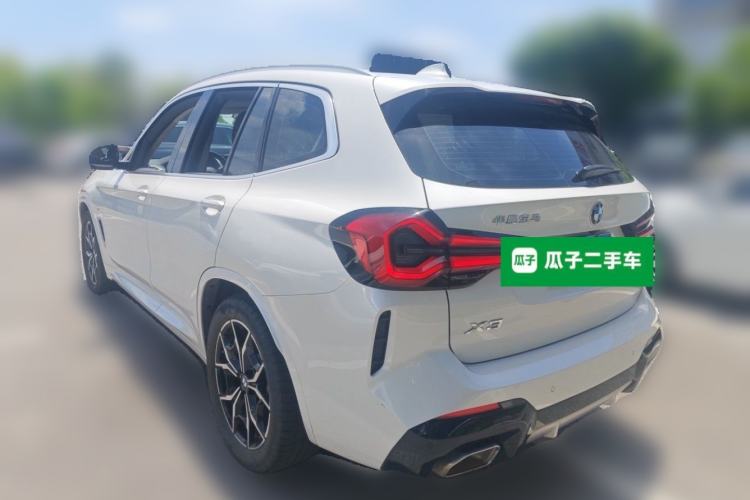 Used BMW X3 2022 xDrive25i M Sport Package Rear Left 45 Deg