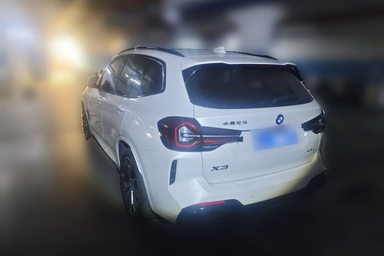 Used BMW X3 2022 Second Facelift xDrive30i Leading Edition M Night Sky Package Rear Left 45 Deg