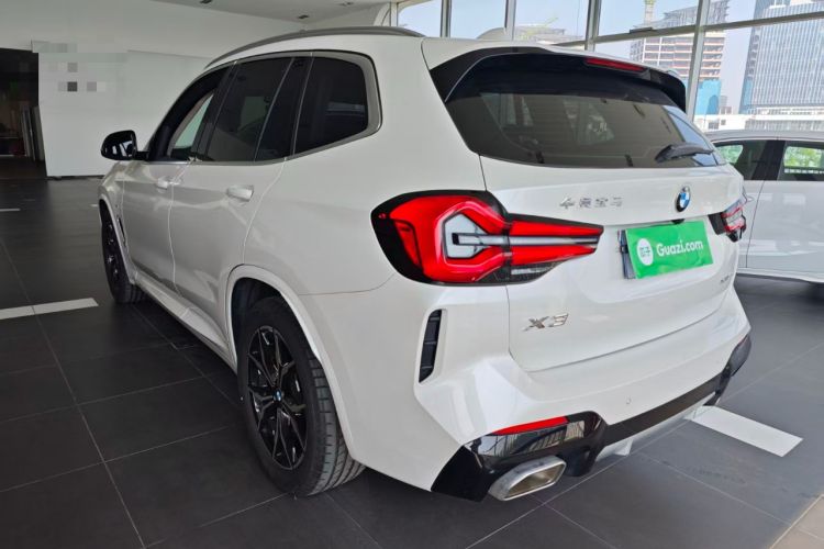 Used BMW X3 2022 Restyled xDrive25i M Sport Package Rear Left 45 Deg