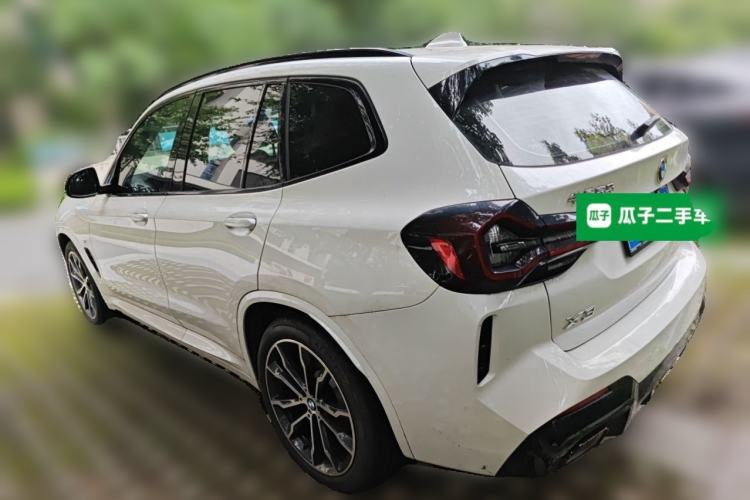 Used BMW X3 2022 xDrive30i Luxury Model M Night Sky Package Rear Left 45 Deg