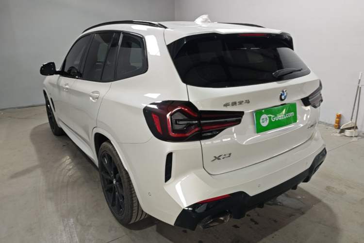 Used BMW X3 2022 Second Facelift xDrive30i Luxury Edition M Night Sky Package Rear Left 45 Deg