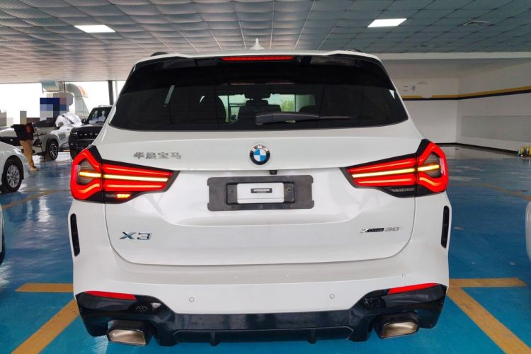 Used BMW X3 2022 xDrive30i Luxury Model M Night Sky Package Rear