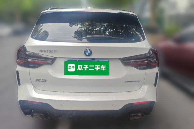 Used BMW X3 2022 Facelift xDrive30i Luxury Edition M Night Edition Package Rear
