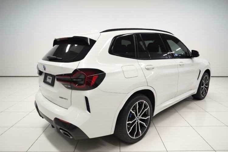 Used BMW X3 2022 xDrive30i Luxury Model M Night Sky Package Rear Right 45 Deg