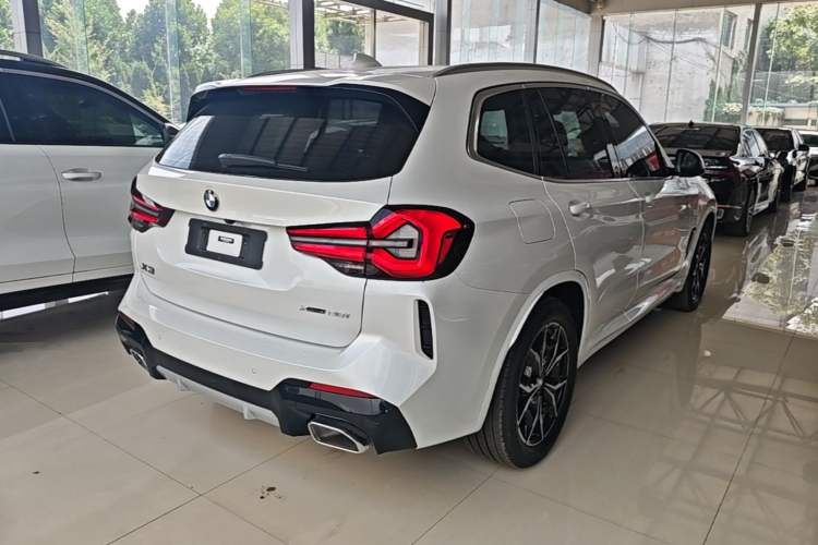 Used BMW X3 2022 Restyled xDrive25i M Sport Package Rear Right 45 Deg