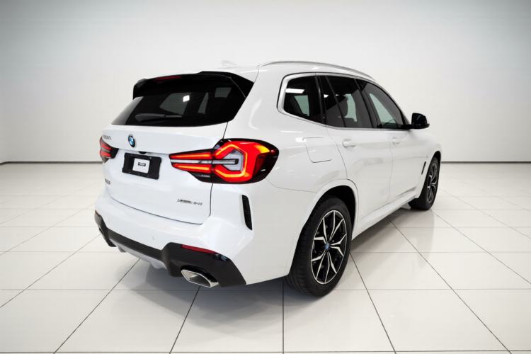 Used BMW X3 2022 Restyled xDrive25i M Sport Package Rear Right 45 Deg