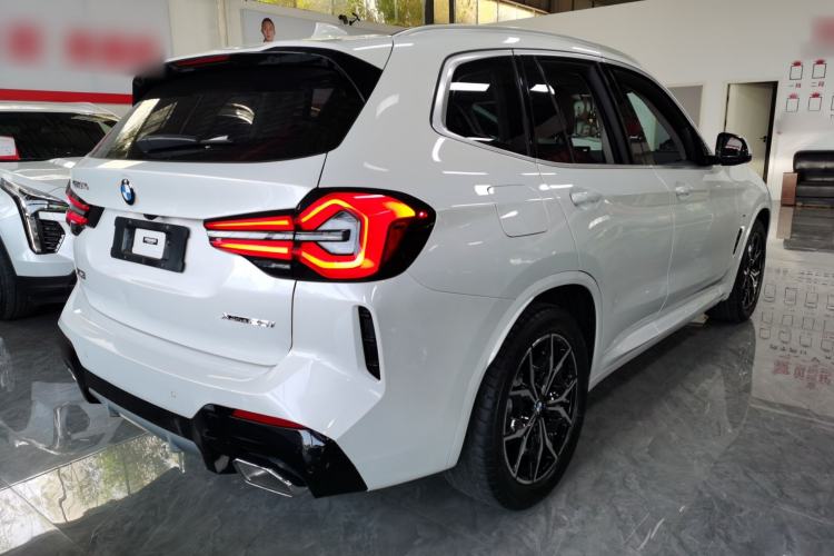 Used BMW X3 2022 Restyled xDrive25i M Sport Package Rear Right 45 Deg