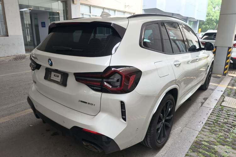Used BMW X3 2022 Second Facelift xDrive30i Luxury Edition M Night Sky Package Rear Right 45 Deg