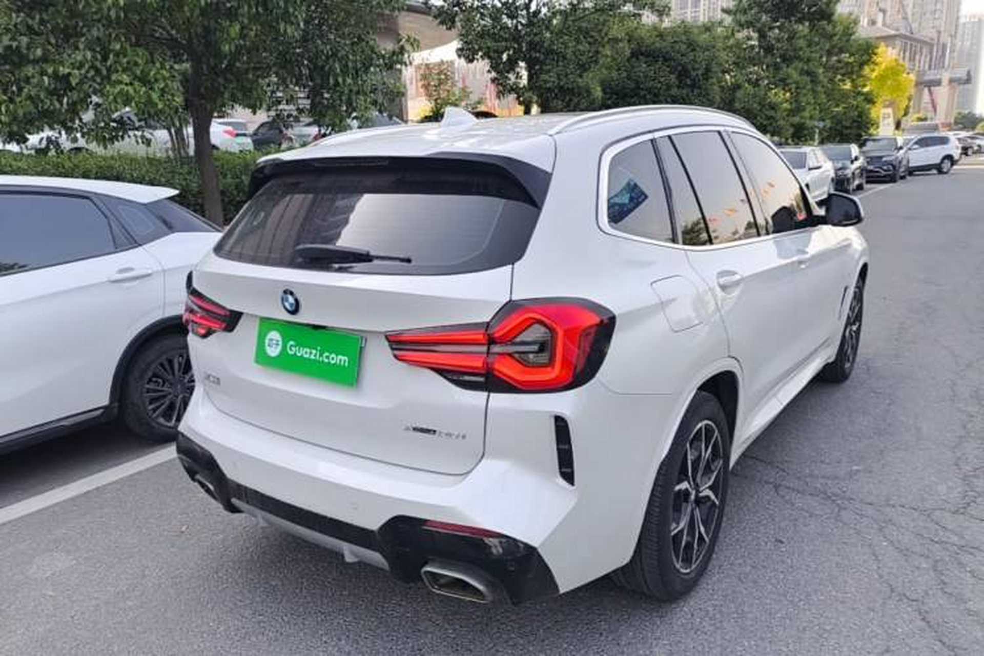 Used BMW X3 2022 xDrive25i M Sport Package Rear Right 45 Deg