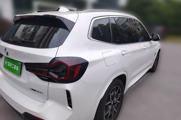 Used BMW X3 2022 xDrive25i M Sport Package Rear Right 45 Deg