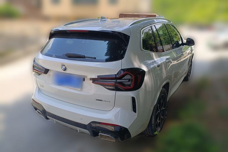Used BMW X3 2022 Restyled xDrive25i M Sport Package Rear Right 45 Deg