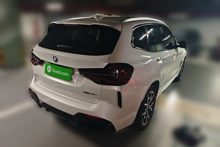 Used BMW X3 2022 xDrive25i M Sport Package Rear Right 45 Deg