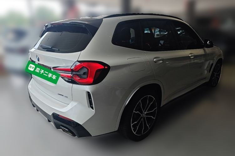Used BMW X3 2022 xDrive30i Luxury Model M Night Sky Package Rear Right 45 Deg