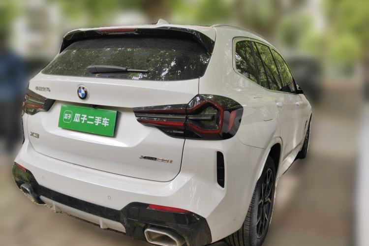 Used BMW X3 2022 xDrive25i M Sport Package Rear Right 45 Deg