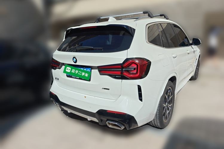 Used BMW X3 2022 xDrive25i M Sport Package Rear Right 45 Deg