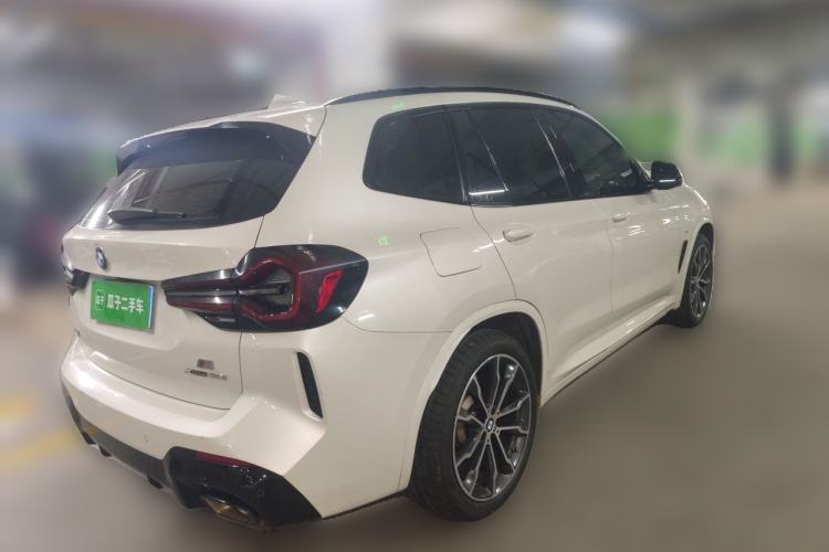 Used BMW X3 2022 xDrive30i Luxury Model M Night Sky Package Rear Right 45 Deg