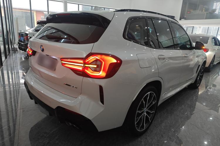 Used BMW X3 2022 xDrive30i Luxury Edition M Night Sky Package Rear Right 45 Deg