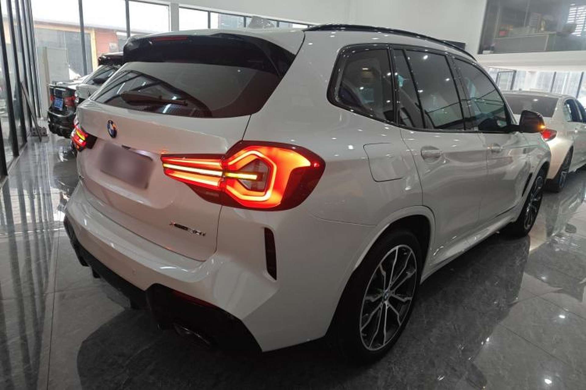 Used BMW X3 2022 xDrive30i Luxury Edition M Night Sky Package Rear Right 45 Deg