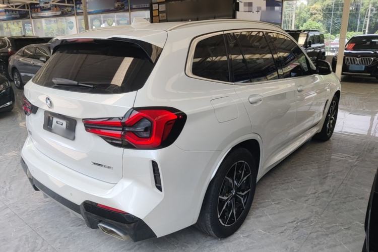 Used BMW X3 2022 Restyled xDrive25i M Sport Package Rear Right 45 Deg