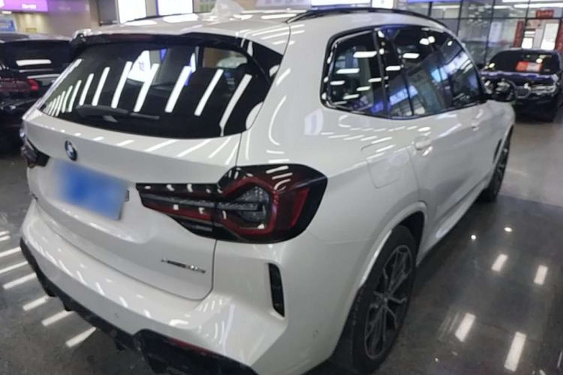 Used BMW X3 2022 Second Facelift xDrive30i Leading Edition M Night Sky Package Rear Right 45 Deg