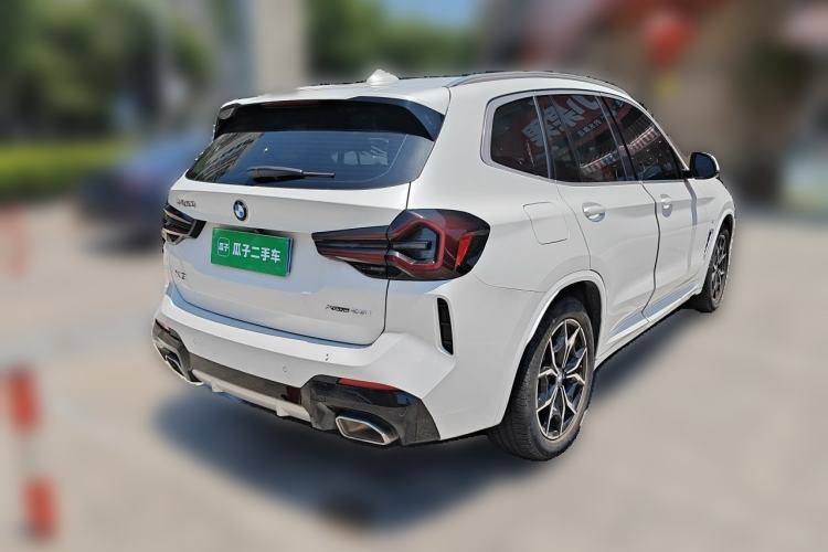 Used BMW X3 2022 xDrive25i M Sport Package Rear Right 45 Deg