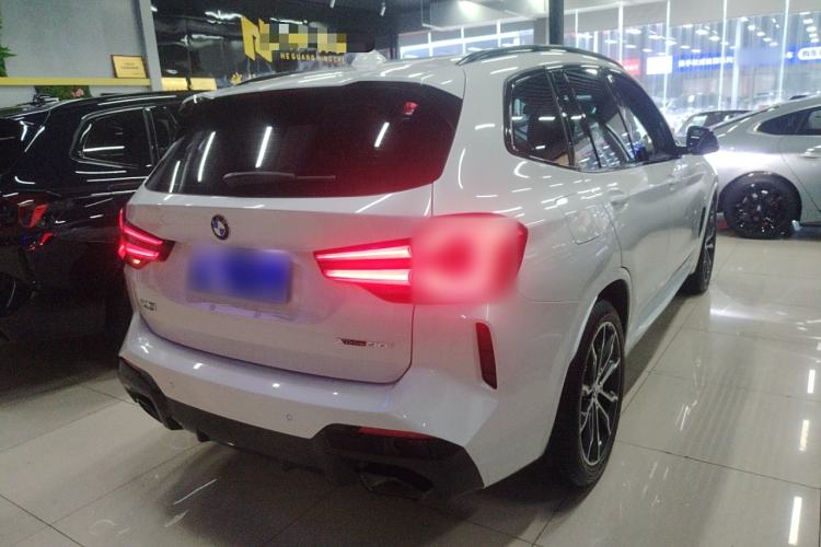 Used BMW X3 2022 xDrive30i Luxury Model M Night Sky Package Rear Right 45 Deg
