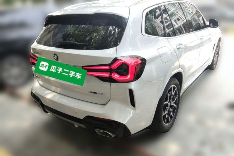 Used BMW X3 2022 xDrive25i M Sport Package Rear Right 45 Deg