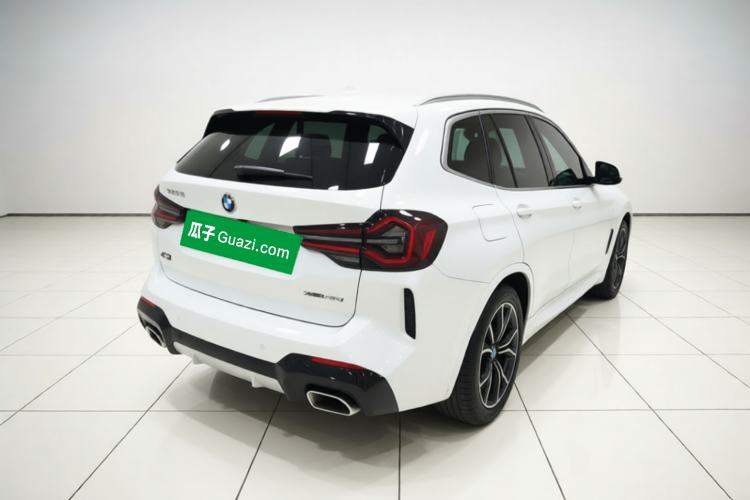Used BMW X3 2022 xDrive25i M Sport Package Rear Right 45 Deg