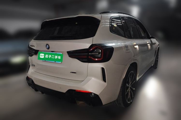 Used BMW X3 2022 xDrive30i Luxury Model M Night Sky Package Rear Right 45 Deg